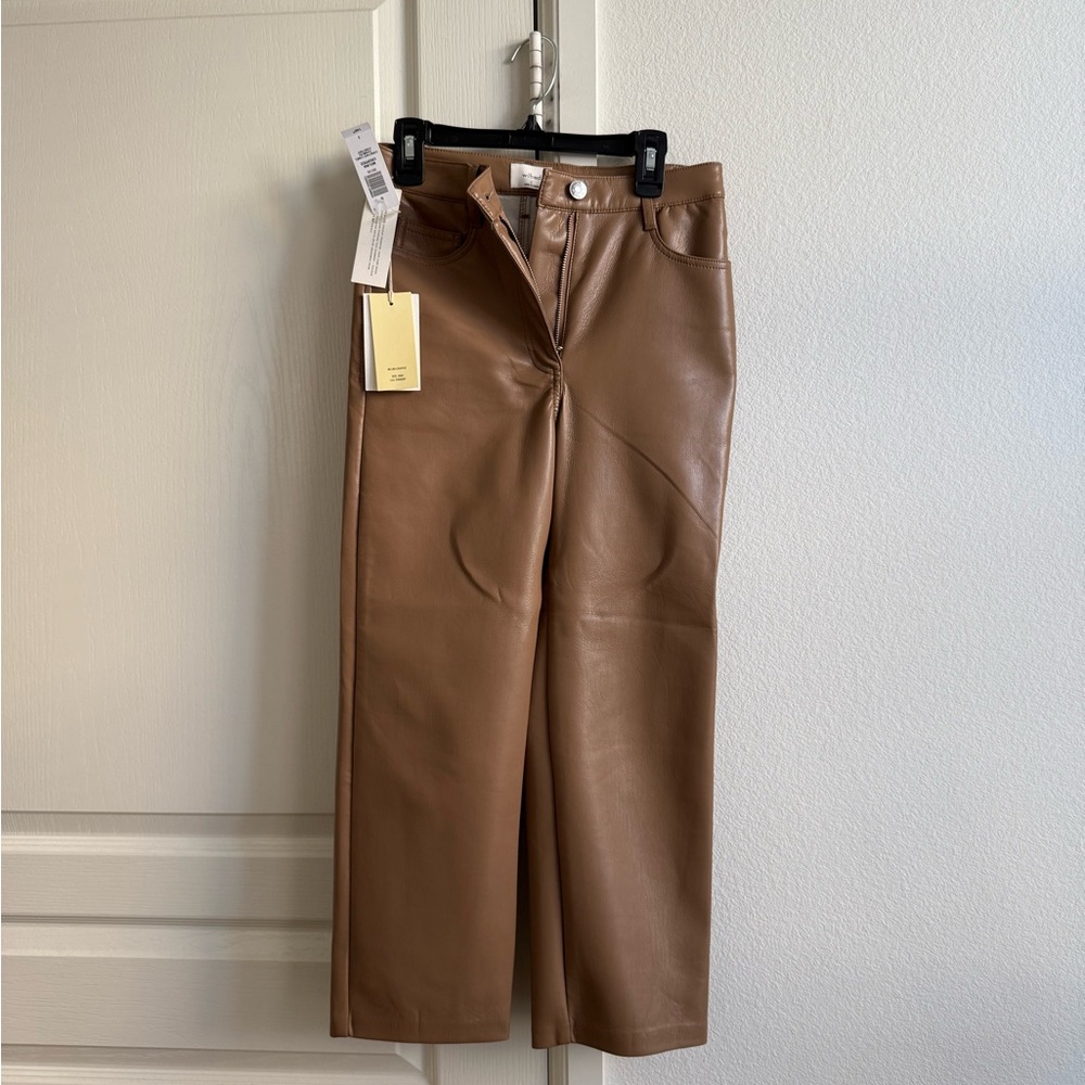 NWT Aritzia Wilfred Melina Cropped Pants Size 0